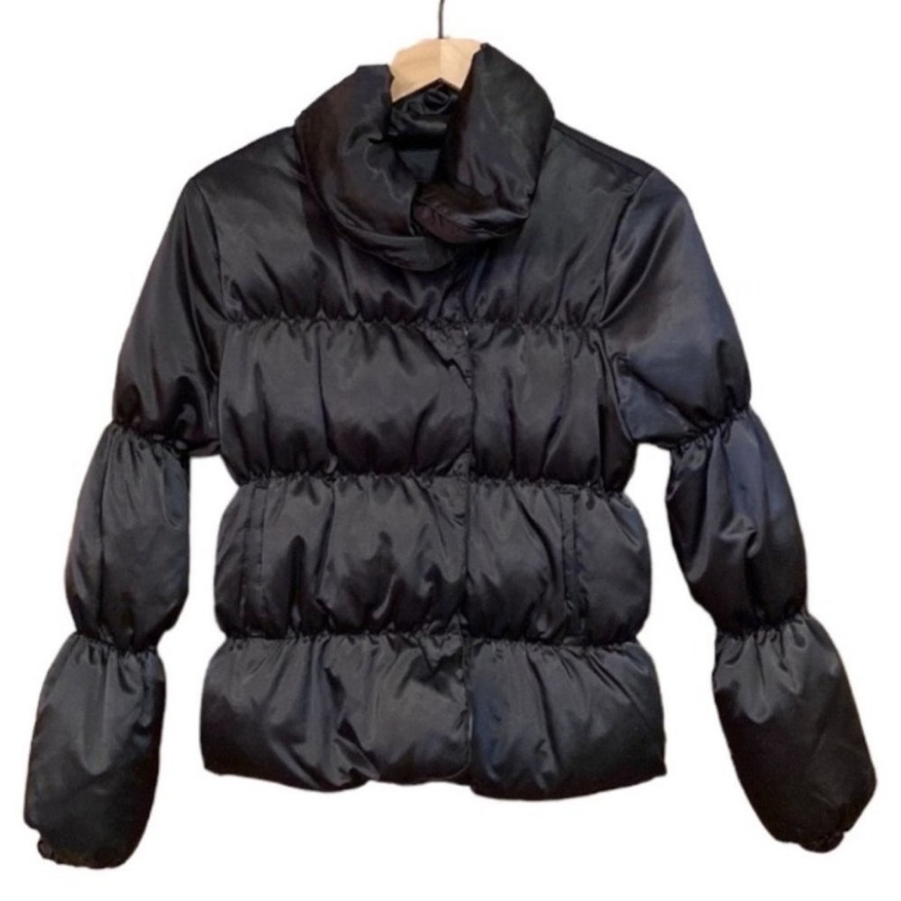 Old Navy Down Fill Black Puffer Coat Size Small